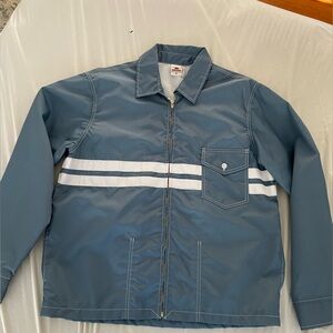 Birdwell Beach Britches Light Blue Competition Nylon Surfing Jacket  Men’s XL